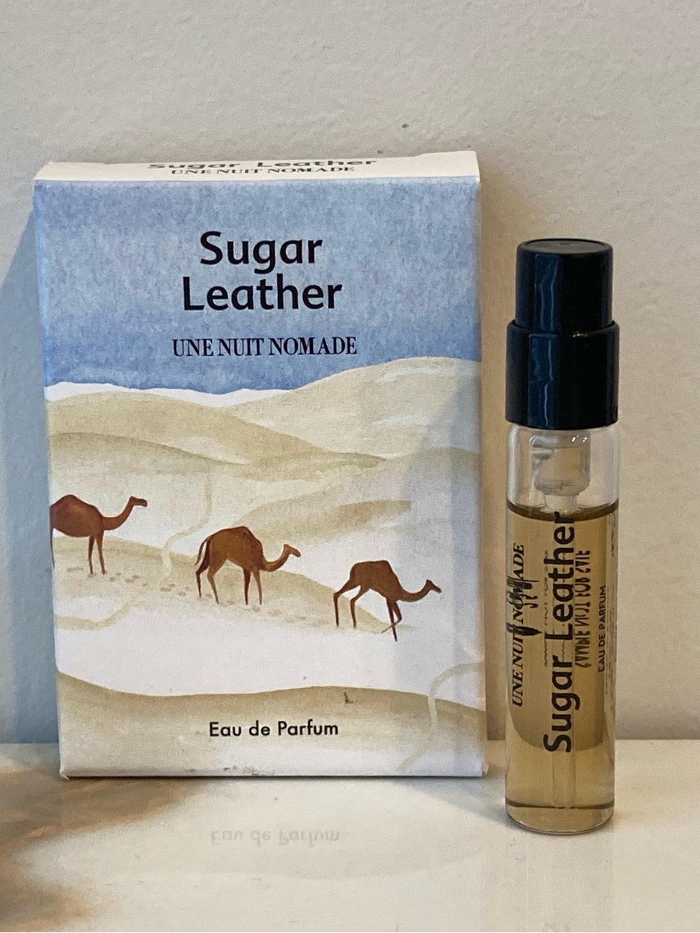 Une Nuit Nomade Sugar Leather Eau de Parfum Spray 2.5ml Unisex BNIB
